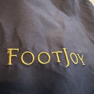 Footjoy Windbreaker Rain Jacket Mens Large‎ Blue Pullover Golf Performance LSC